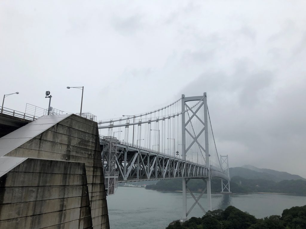 Huge metallic bridge