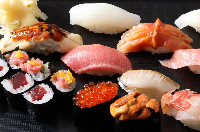 Various sushi