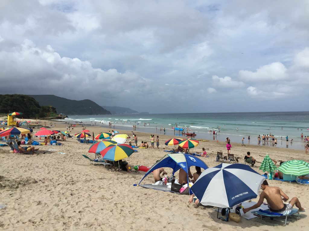 A Japanese beach