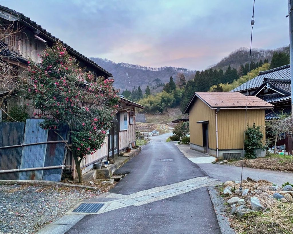 Japanese village of Tsuruoka